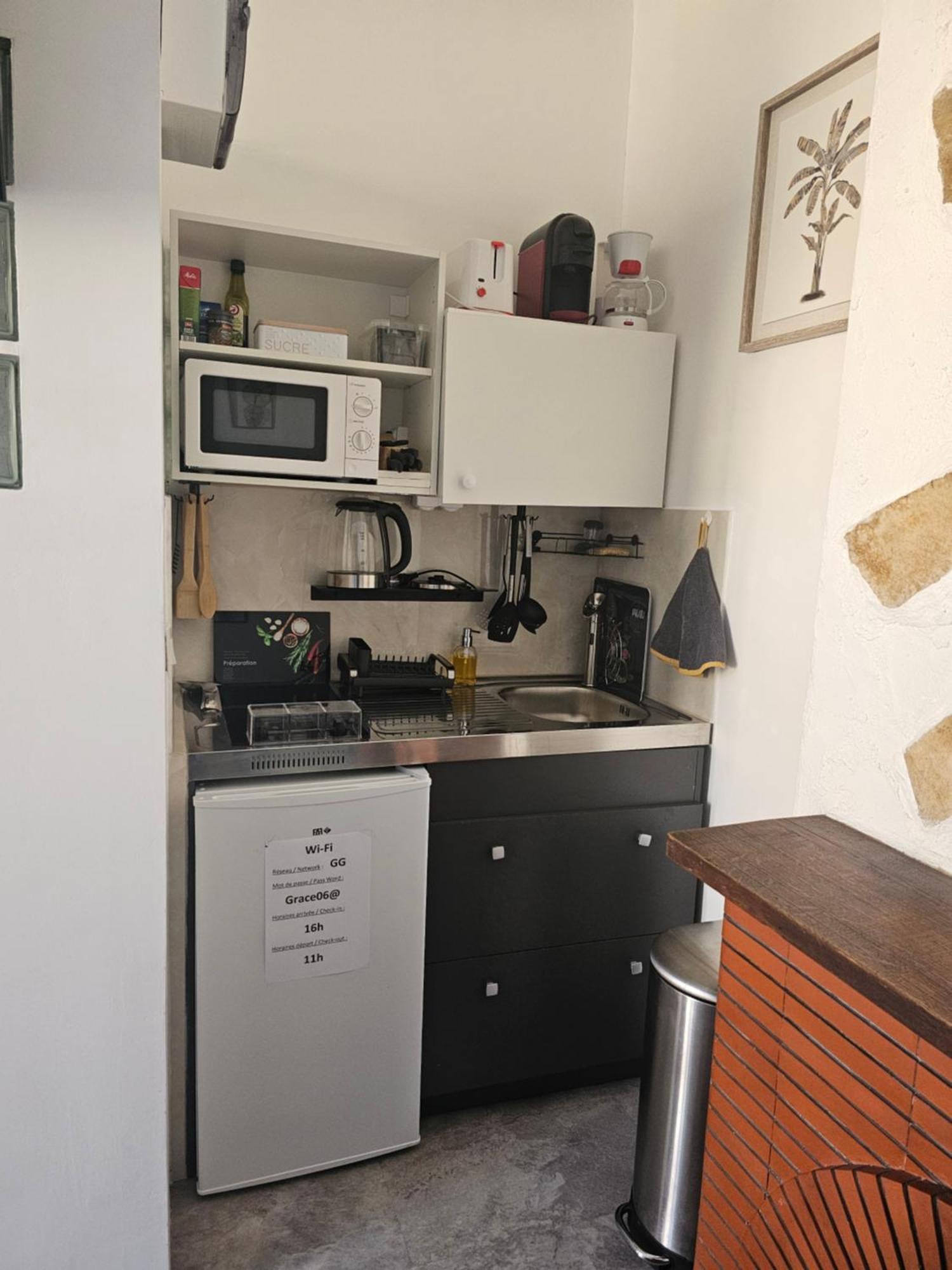 Studio 1 A La Trinite Proche De Nice, Monaco Et L'Italie Exteriér fotografie